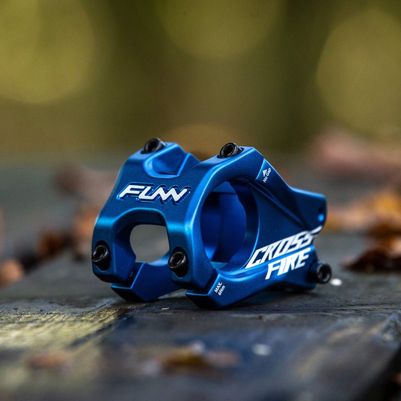 Funn Crossfire Mountain Bike Stem with 35mm Bar Clamp - Durable and Lightweight Alloy Bicycle Stem for Mountain Bike and BMX Bike, Length 35mm stem (Orange) - Image 2